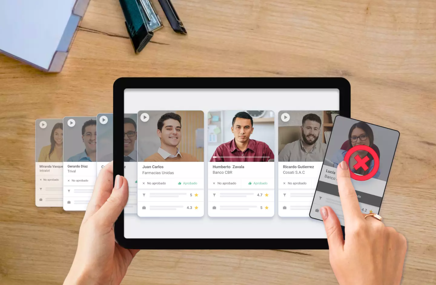 Imagen de candidatos